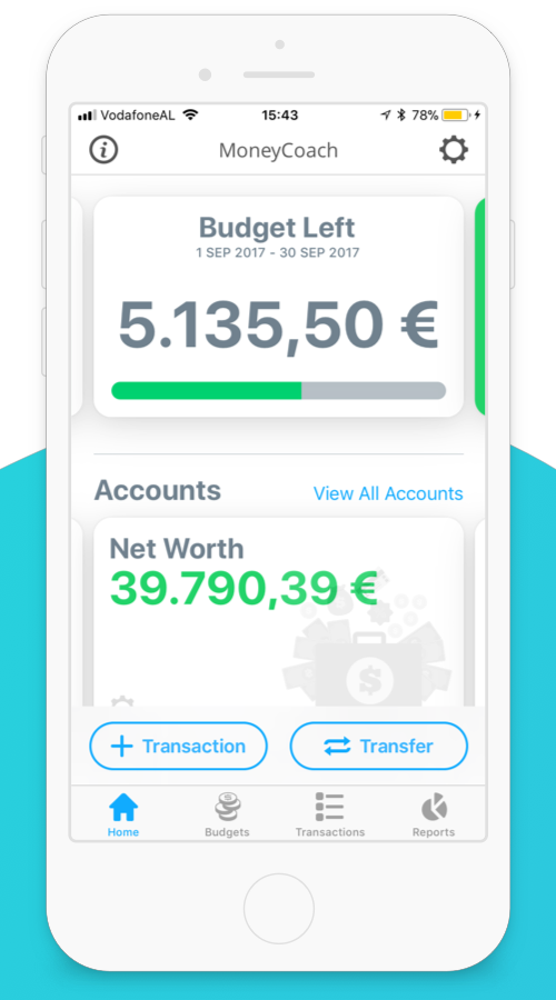 MoneyCoach App Design and Development screenshot 2
